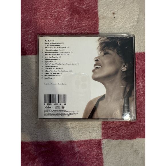 Tina Turner Simply the Best CD Capitol Records 90s music vintage original - Picture 2 of 3